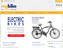 Tablet Screenshot of mybike.com